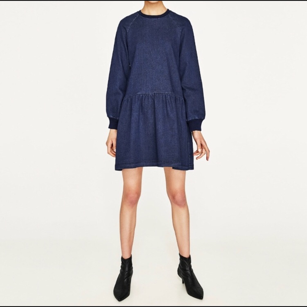 Zara denim dress